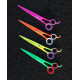 DogArt - nůžky Witte 8,25" barevné-neon-růžové