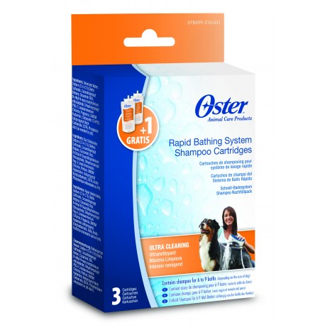 OSTER ultra čistící šamponový zásobník 2+(1 zdarma)