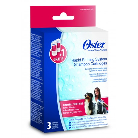 OSTER šampon z ovesných vloček zásobník 2+(1zdarma)