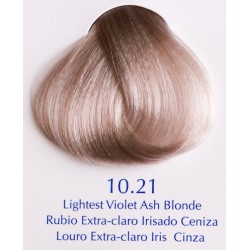 Perleťový odstín nejsvětlejší fialkový blond 100 ml - 10.21